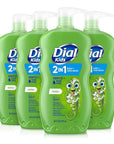 Dial Kids 2-in-1 Body+Hair Wash, Melon Scent, 24 fl oz (Pack of 4)