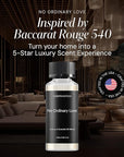 No Ordinary Love House Collection Essential Oil for Diffuser – Inspired by Baccarat Perfume | Home Luxury Scents |Amber, Saffron & Cedarwood| 4.05 fl oz, 120mL