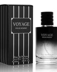 Voyage for Men Eau De Parfum - Sophisticated Male Fragrance Composition of bergamot, Pepper, Lavender, Star Anise & Nutmeg - Base of Peppery & Vanilla - Go-To Daily Scent - Elegant 100ml Bottle