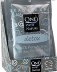 100% Pure Dead Sea Mineral Bath Salt Fragrance Free 6 Pack 2.5 oz Single Use Packets with Magnesium, Sulfur and 21 Essential Minerals. All Skin Types, Problem Skin. Natural, Therapeutic.