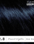 Clairol ColorStrong Permanent Zero Ammonia Hair Dye, 2.8 Blue Black - Desert Nights Hair Color, Pack of 1