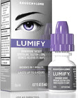 LUMIFY Eye Drops for Red Eyes, Redness Reliever for Brighter Looking Eyes, Works in 1 Minute & Lasts Up to 8 Hours, Eye Drops, 0.17 Fl Oz (5 mL)