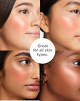 Frilliance Hydrating Cream Blush, Sheer Rosy Glow Tint, Cruelty Free Hypoallergenic for Teens of All Skin Types, 30 ml / 1 fl oz