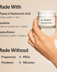 Honest Beauty The Icons Skincare Trio Travel Kit | Mini Hydrogel Cream, Gentle Gel Cleanser, Vitamin C Radiance Serum | Gentle for Sensitive Skin + Vegan