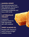 Naturopathica Manuka Honey Cleansing Balm, Makeup Removing Facial Cleanser, Gentle and Hydrating Face Wash for All Skin Types, 2.8 fl oz