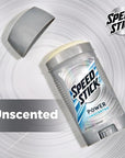 Speed Stick Men's Antiperspirant Deodorant, Unscented, 3 Ounce, 4 Pack