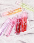 6PCS Roll On Lip Gloss Set, Fruity Flavors Moisturizing Lip Oil,Kids Lip care,Transparent Plumping Lip Gloss,Kid Friendly, Party Gift