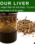 Liver Detox Tea | USDA Organic (28 Teabags) Cleanses, Supports Liver, Gallbladder Health with Dandelion Leaf, Fennel, Ginger and More