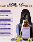 Rosemary Oil With Black Castor, Batana, Lavender, Coffee, Coconut, Argan, Avocado, Olive, Almond & Parsley Seed Oil, 11 Oils Infused for Ultimate Hair Growth & Care for Stronger, Thicker Hair