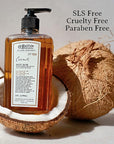 C.O. Bigelow Hand Wash, Coconut, No. 1529 - Village Perfumer Moisturizing Hand Wash for Bathroom & Kitchen with Aloe Vera, 10 fl oz, Pack of 2