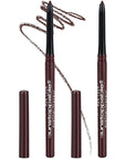 Maybelline Unstoppable Waterproof Mechanical Brown Eyeliner Pencil, Easy to Apply, Smooth Glide, Up to 24 Hour Wear, Cinnabar, Pack of 2