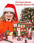 Makeup Advent Calendar 2025, Christmas Countdown Calendar Surprise Beauty Gift Set, 24 Pce Individually Boxed Makeup Gift for Teens,Girls Xmas and Women