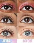 Maybelline Lash Sensational Sky High Washable Mascara Makeup, Volumizing, Lengthening, Defining, Curling, Multiplying, Buildable Formula, Very Black, 1 Count