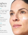 Bliss Vitamin C + Tri-Peptide Brightening Moisturizer | Squalane & Hydration Boosters | Anti-Aging Face Cream for Collagen and Elasticity | Clean Vegan & Cruelty Free 1.7 fl oz