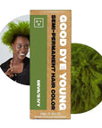 Good Dye Young Semi-Permanent Hair Color, Vegan and Cruelty-Free Green Hair Dye, Last up to 24 Washes, Non-Damaging Conditioning Hair Color (5FL OZ, Devil's Ivy)