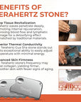 TeraRX® Terahertz Stone Gua Sha & Massage Tools – Authentic Terahertz Tools for Lymphatic Drainage, Tension Relief, and Facial Relaxation (Body Gua Sha)