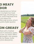 Beef Tallow for Skin - Beef Tallow For Face - Tallow Face Moisturizer - Beef Tallow Moisturizer - Tallow Balm - Grass Fed Beef Tallow For Skin - Tallow Face Cream Lotion (5.0, Herbal-Rose)