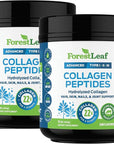 Collagen Peptides Powder Unflavored - Hydrolyzed Collagen Protein Powder Type 1, 2 & 3 - Grass Fed Keto Collagen Powder for Women & Men - Vital Hair, Skin, Nails, Joints, Recovery, 11g Per Serving