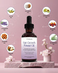 Rosemary Oil With Black Castor, Batana, Lavender, Coffee, Coconut, Argan, Avocado, Olive, Almond & Parsley Seed Oil, 11 Oils Infused for Ultimate Hair Growth & Care for Stronger, Thicker Hair