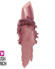 Maybelline Color Sensational Lipstick, Lip Makeup, Cream Finish, Hydrating Lipstick, Flush Punch, Nude Pink ,1 Count