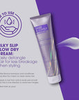 SoftSheen-Carson Interbeauty Dark&Lovely® Heat Protectant&Hair Detangler Moisturizing Blowout Silky Slip Blow Dry Cream with Silk Protein,Shea Butter&Castor Oil for All Curl Types Blow Dry Cream 5oz