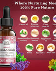 GuruNanda Navel Oiling – Ayurvedic Belly Button Oil with Castor, Neem & Vitamin E | Supports Digestion, Detox, Hydration & Stress Relief | 100% Natural & Pure | 2 fl oz