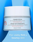 First Aid Beauty - Firming Collagen Cream with Peptides & Niacinamide, Ultra-Rich Plumping Moisturizer, Hydrates & Visibly Firms, Non-Comedogenic, Safe for Sensitive Skin, 3.5 oz