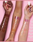REVLON Super Lustrous Glimmer Lip Oil, Moisturizing & Tinted, Shiny Finish, Made with Plant-Based Squalane, 001 Candy Hearts, 0.13 fl oz
