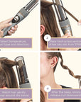 INFINITIPRO BY CONAIR Curl Secret Automatic Curling Iron - 3/4-inch Barrel - Hair Curler for All Hair Types and Lengths - Dual Voltage for Worldwide Travel