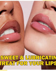 2PCS Lip Balm Honey Pot,Moisturizing Lip