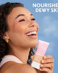 COVERGIRL, Clean Fresh Skin Milk Foundation, Dark, 1 Count (packaging may vary)