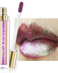 Maydear Chameleon Lipstick – Metallic Multichrome Lipstick, Long-Lasting, Fuchsia Green (08)