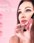 SMONRIS Moisturizing Shiny Lip glosses to Heal Dry Lips for Long Lasting Hydration – High Shine Cruelty Free Non-Sticky Lip Plumper with Vitamin E, Coconut Oil, Hyaluronic acid and Glitter Finish
