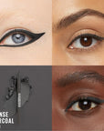 Maybelline TattooStudio Long-Lasting Sharpenable Eyeliner Pencil, Glide on Smooth Gel Pigments with 36 Hour Wear, Waterproof, Intense Charcoal, 1 Count