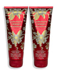 Bath and Body Works Japanese Cherry Blossom Body Cream Ultimate Hydration Gift Set For Women 2 Pack 8 Oz. (Japanese Cherry Blossom)