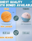 Zoo Animal Bath Bombs for Kids with Surprise Toys Inside (6 Pack) - Gentle and Safe, USA Made, Large Bubble Bomb & Ideal Gift for Boys & Girls by Two Sisters