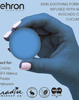 Mehron Makeup Paradise Makeup AQ Refill Size | Stage & Screen, Face & Body Painting, Beauty, Cosplay, and Halloween | Water Activated Face Paint, Body Paint .25 oz (7 ml) (SKY)