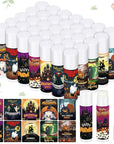 Dunzy 50 Pcs Halloween Lip Balm