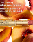 LAURA GELLER NEW YORK Jelly Balm Moisturizing Tinted Lip Balm - Just Peachy - Hydrating Vitamin E - Semi-Shine Finish