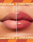 NYX PROFESSIONAL MAKEUP Duck Plump High Pigment Lip Gloss, Lip Plumper Gloss with Spicy Ginger - Mauve Out Of My Way