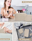 Magefy makeup bag for purse,
