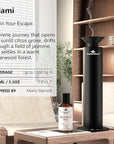 Diffuser Oils Scents - Miami Essential Oil Blend - Luxury Hotel Inspired Home Aromatherapy Diffuser Oil - Pear, Lily of The Valley, Cedar - for Diffuser, Humidifier, Ultrasonic, Reed - 150ML