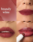 Julep It’s Balm Moisturizing Lip Color Trio – Brandy Wine, Brown Sugar, Almond Nude – Hydrating Lip Crayon Set – Vegan & Cruelty-Free