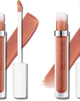 Almay Color & Care Hydrating Lip Gloss, Soft Natural Hues, Prebiotic Complex, Hyaluronic Filling-Sphere Technology, 300 Glitters Gold, 0.1 Fl Oz (Pack of 2)