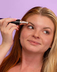 SPA SCIENCES - AIVA - The 2-in-1 Facial Hair Remover & Eyebrow Trimmer with Built-in LED Lights