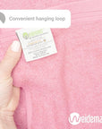 100% Cotton Washcloths Set 13” x 13” | Pink Rose Towels | Set of 6 Ultra Soft and Highly Absorbent Washcloths Sets for Bathroom, Gym, Spa | Machine Washable Face Towel