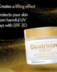 Cicatricure Gold Lift Day Cream, Anti Aging Face Moisturizer with SPF 30, Hydrating Skin Care with Gold, Calcium & Silicon to Lift and Tighten Face Contour 1.7 Ounce