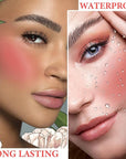 Cream Blush Stick Makeup,Blush Stick for All Skin & Eyes(#101)