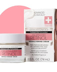 Advanced Clinicals Retinol Cream Face Moisturizer | Encapsulated Retinol Lotion For Face With Ferulic Acid + Vitamin E To Soften Appearance Of Crepey Skin & Look of Fine Lines & Wrinkles, 2.5 Fl Oz