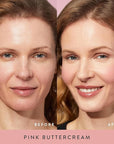 LAURA GELLER NEW YORK Baked Blush-n-Brighten Marbleized Blush for Cheeks - Pink Buttercream - Natural Finish - Buildable Color